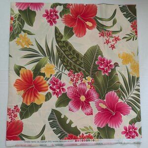 Trendex Fabrics Tropical Flower Pattern KK-017 - 44" x 80"